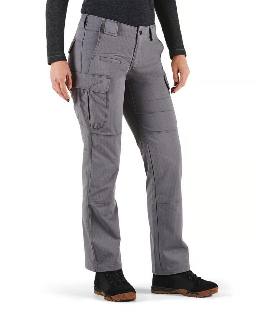 5.11 Tactical Womens Gray Stryke Cotton Blend Cargo Pants US 0